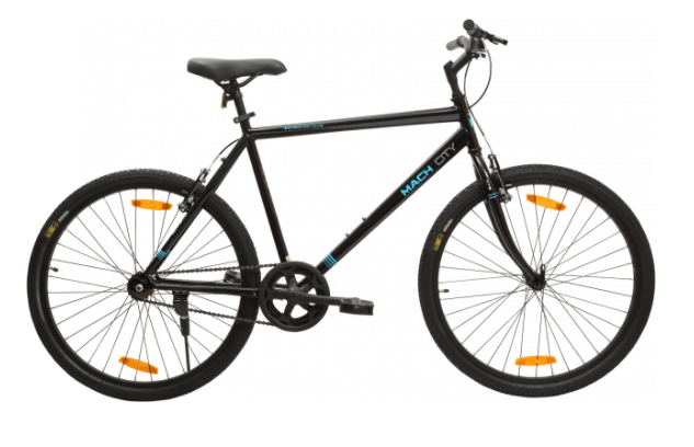 Mach City iBike Single Speed Large Matt Black
