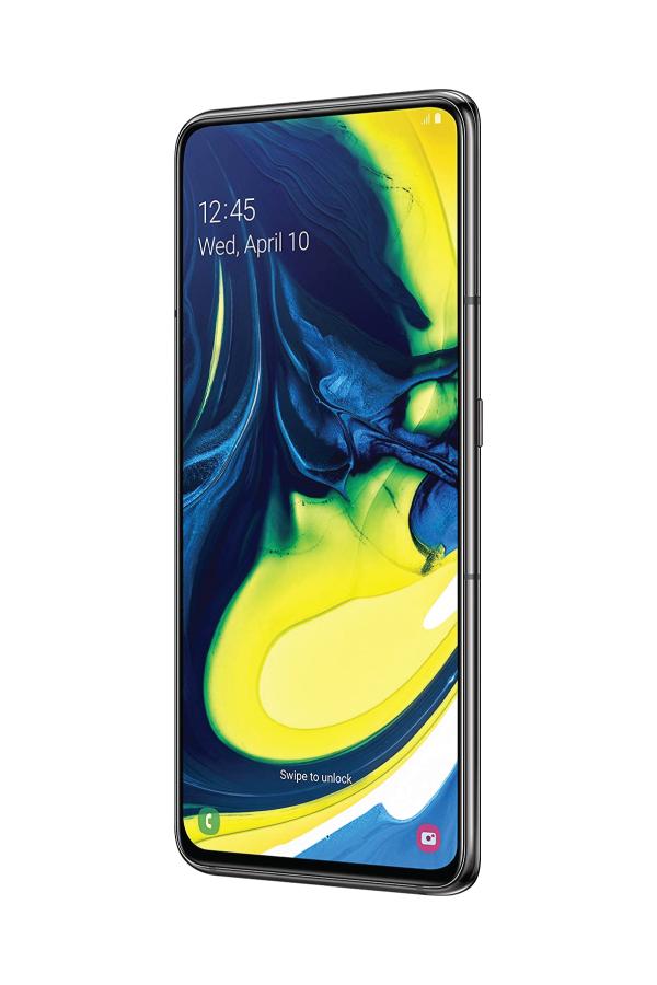 Samsung Galaxy A80 (Phantom Black, 8GB RAM, 128GB Storage)
