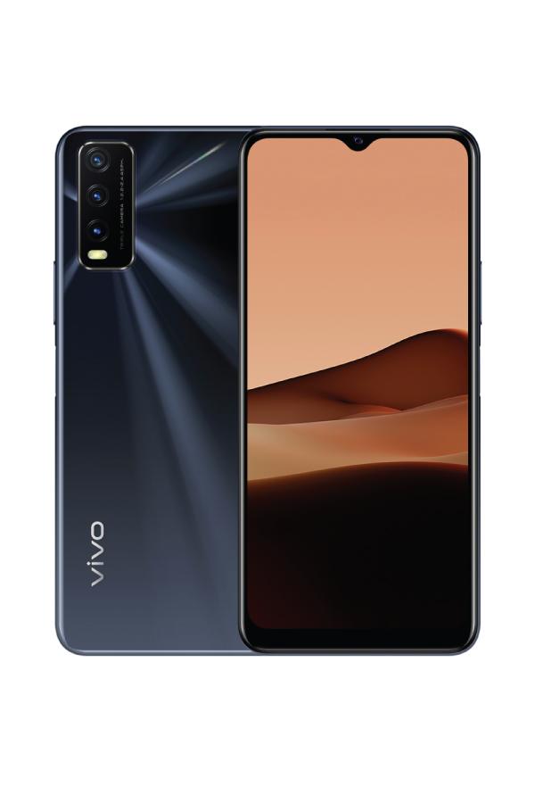 Vivo Y20 (Obsidian Black, 4GB RAM, 64GB Storage)