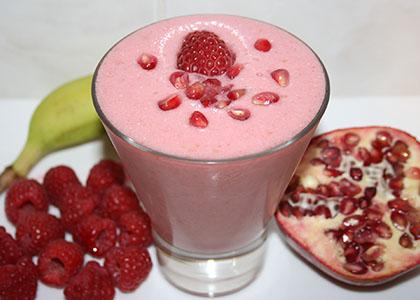Pomegranate Milkshake