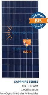 330W SOLAR PANEL 3NO'S (POLYCRYSTALLINE)(16 YEARS PRODUCT WARRANTY)