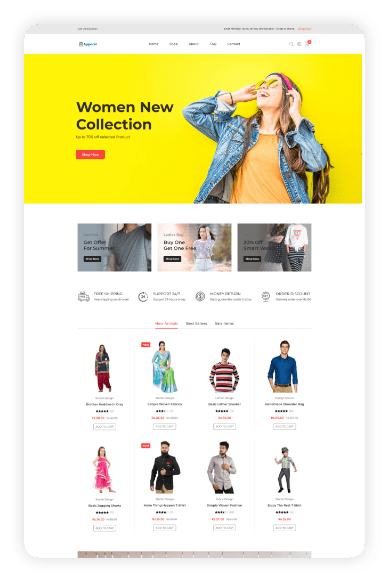 Apparel Online Shop Theme
