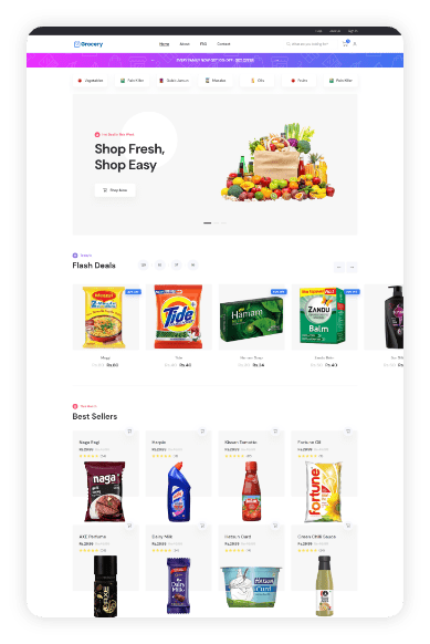 Grocery Online Shop Theme