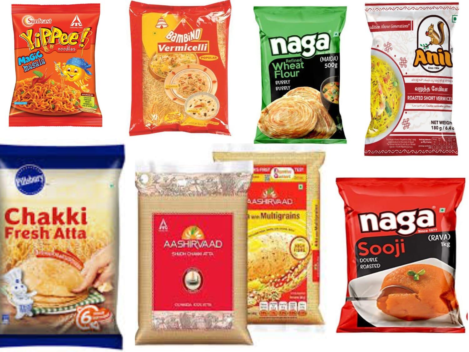 Atta, Flours & Sooji