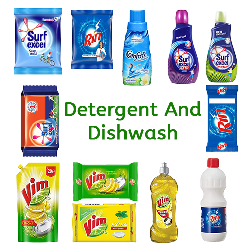 Detergent And Dishwash