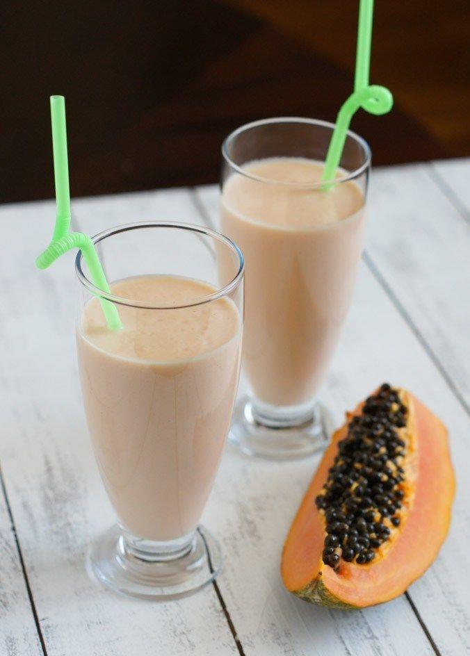 PAPAYA MILK SHAKE